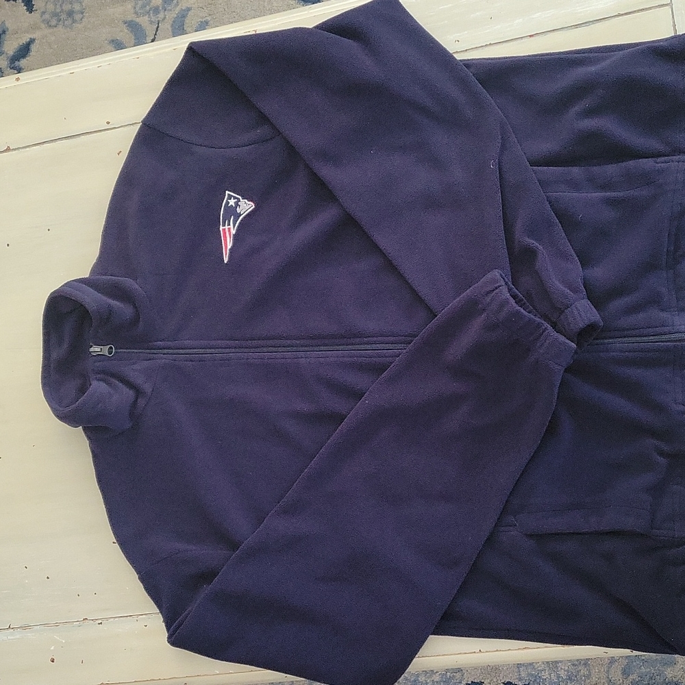 Patriots zip up fleece